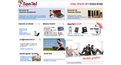 Desktop Screenshot of bantel.com.ar